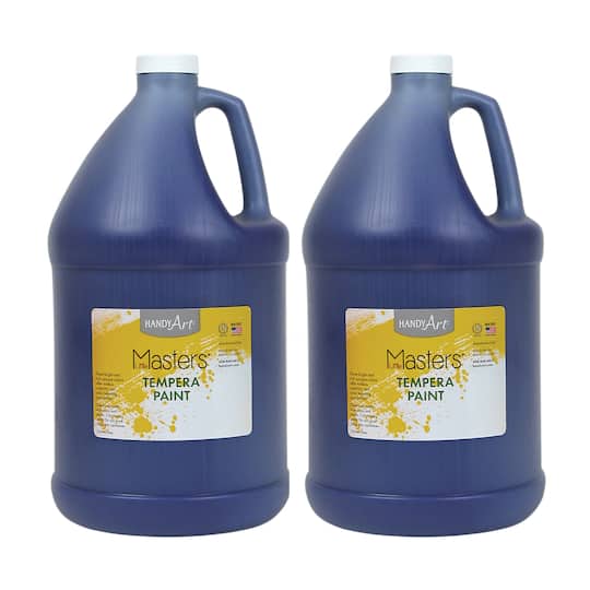Handy Art® Little Masters® Tempera Paint Gallon, 2ct. in Violet | 128 fl oz | Michaels®